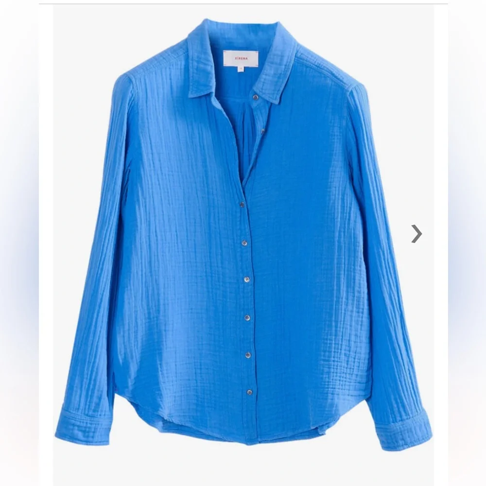 XIRENA Sea Blue Scout Shirt Womens - Picture 4 of 12
